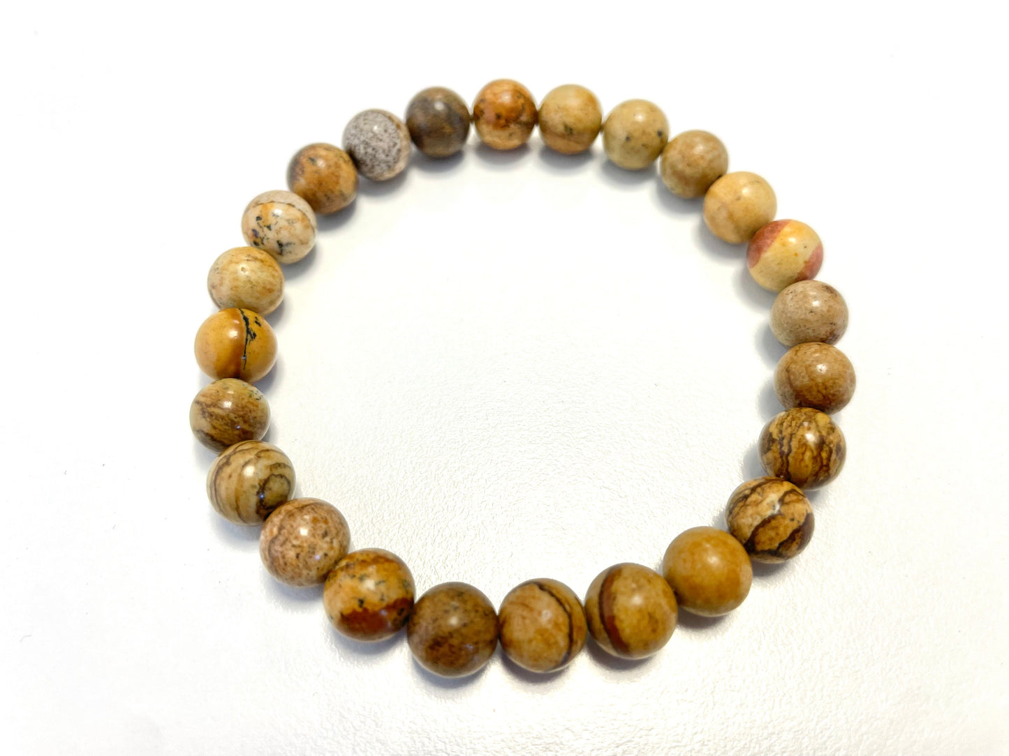 Bracelet Jaspe Paysage –  Ancrage • Sérénité • Créativité