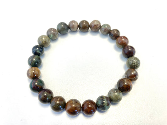 Bracelet Agate Africaine – Stabilité • Confiance • Croissance intérieure