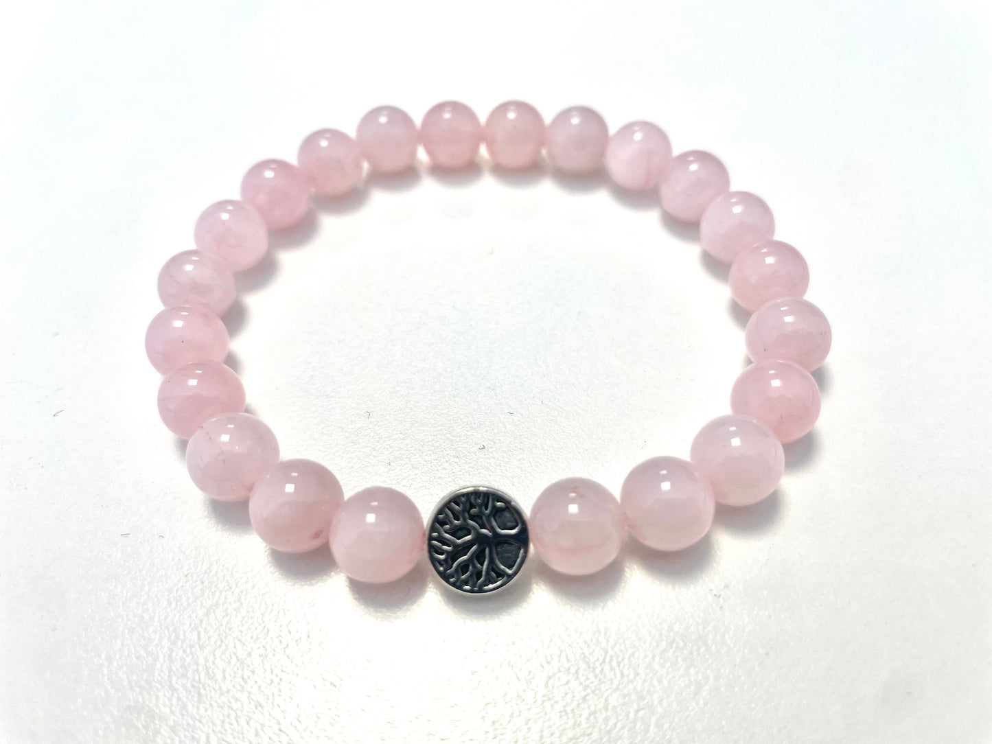 Bracelet Arbre Rose – Amour • Apaisement • Tendresse
