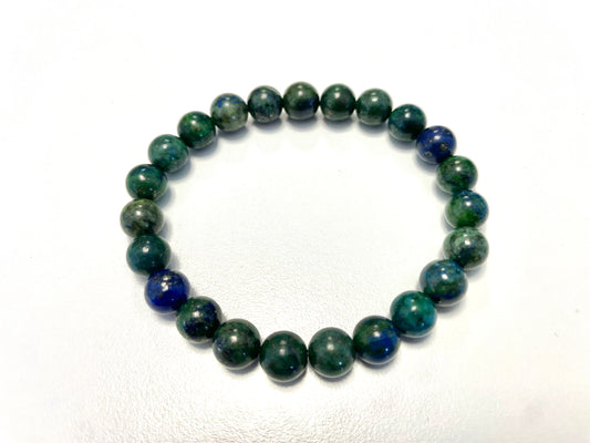 Bracelet Azurite – Clarté mentale • Intuition • Transformation