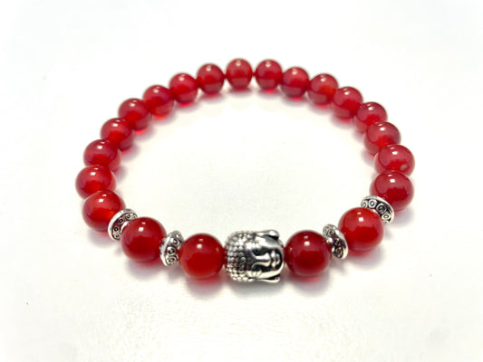 Bracelet Buddha Cornaline – Énergie • Confiance • Créativité ajouté