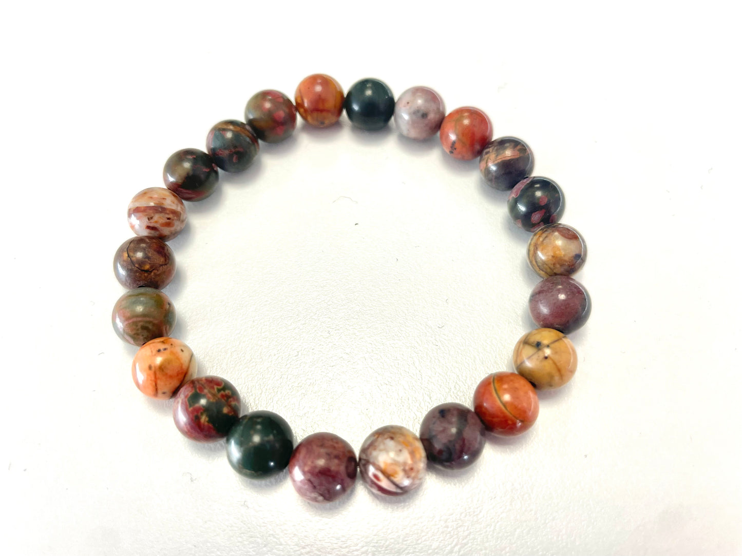 Bracelet Jaspe Picasso – Créativité • Stabilité • Confiance