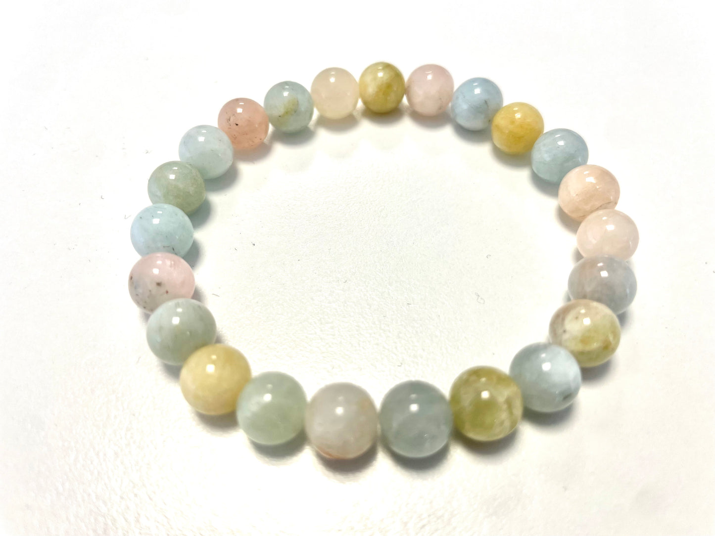 Bracelet Morganite – Douceur • Amour • Apaisement