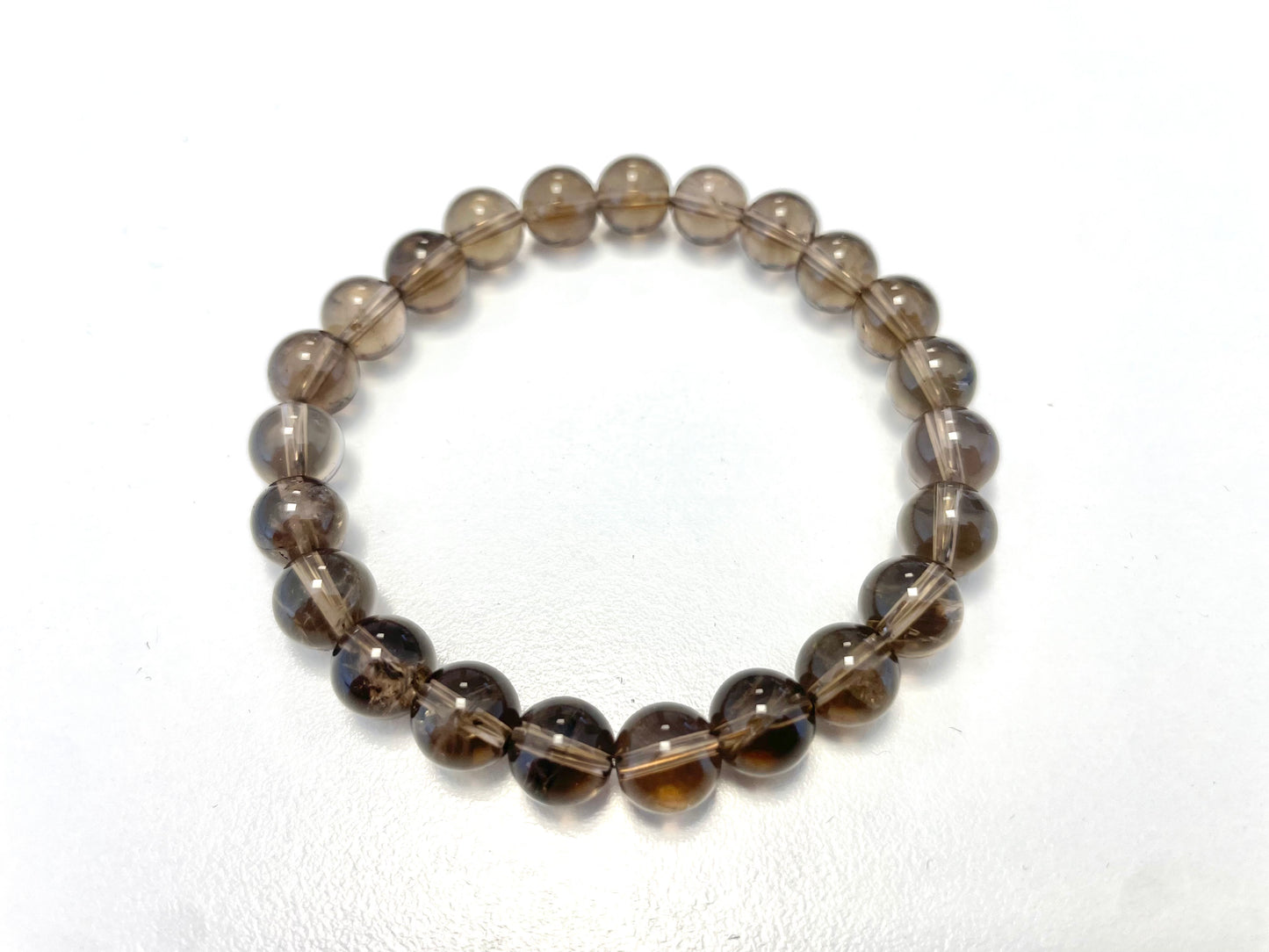 Bracelet Quartz Fumé – Ancrage • Clarté • Protection émotionnelle