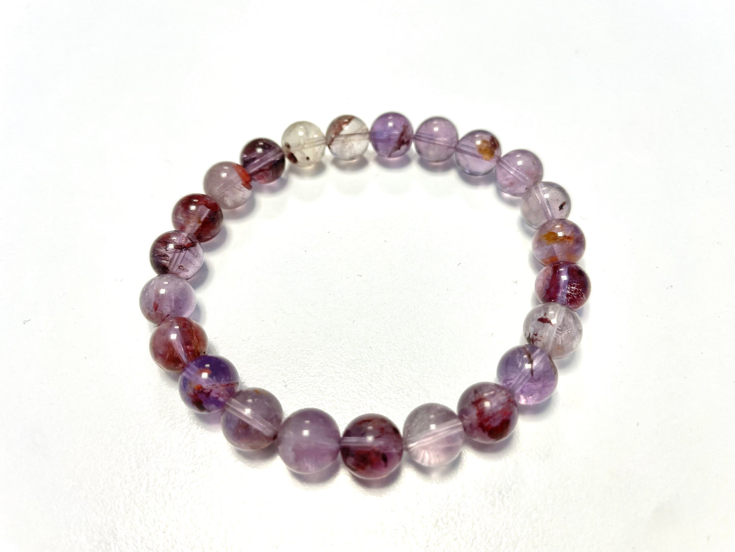 Bracelet Quartz Violet – Intuition • Équilibre • Sérénité